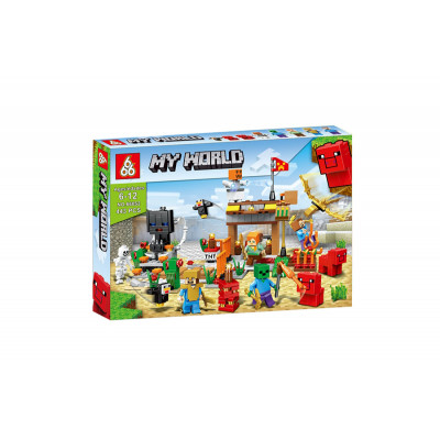 Конструктор My World (66052) Форпост 443 подітий