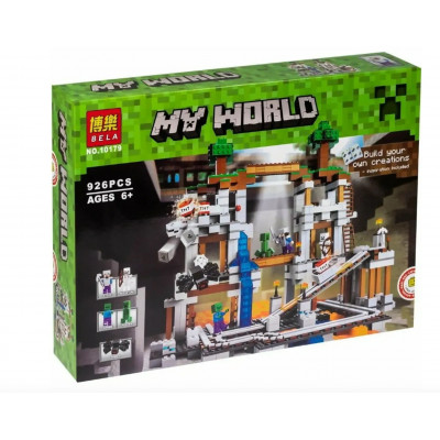 Конструктор (арт. 10179) "My world - Minecraft - Шахта"