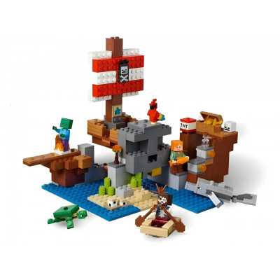 Конструктор (арт. 11827) "Приключение на пиратском корабле",386 детали