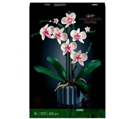Конструктор (арт. 10011) "Орхідея", 608 деталей