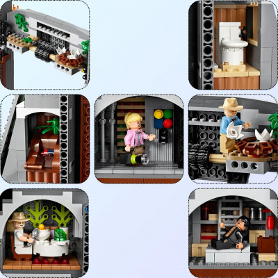 Конструктор "Парк Юрського періоду: (арт. 11338) Лють тиранозавра" 3156 деталей