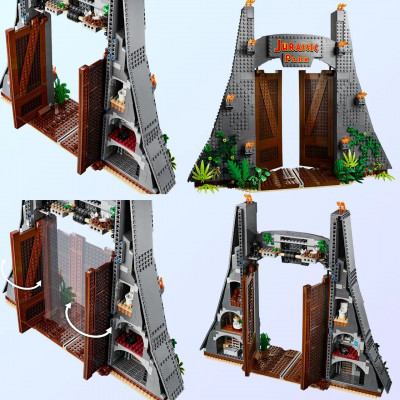 Конструктор "Парк Юрського періоду: (арт. 11338) Лють тиранозавра" 3156 деталей