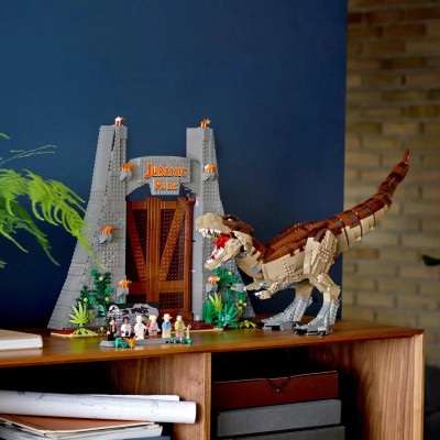 Конструктор "Парк Юрського періоду: (арт. 11338) Лють тиранозавра" 3156 деталей