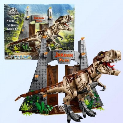 Конструктор "Парк Юрського періоду: (арт. 11338) Лють тиранозавра" 3156 деталей