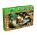 Конструктор Minecraft (арт. 6651) Село в джунглях з LED-підсвічуванням на 2106 деталей