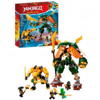Конструктор Ninjago (арт.11094) "Командні роботи ніндзя Ллойда та Арін", 764 дит.