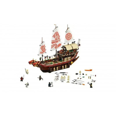 Конструктор Ninja (арт.10723) Літаючий корабель Майстра Ву 2363 дит.