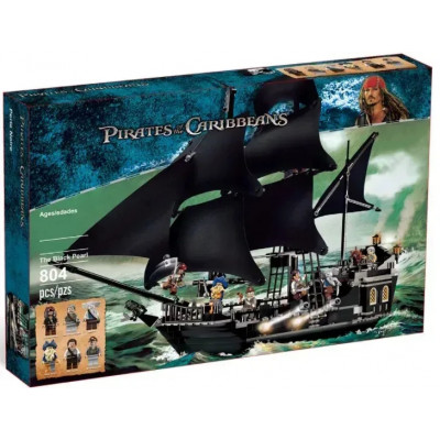 Конструктор (арт.16006) Чорна перлина 804 дит.