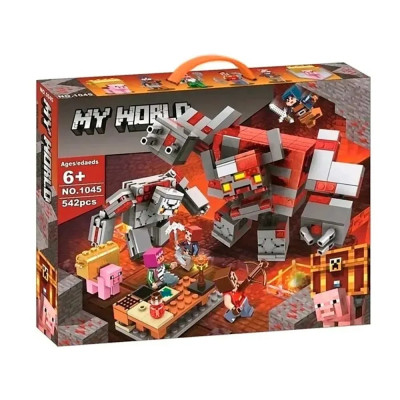 Конструктор Майнкрафт (арт.1045) Битва за червоний пил 542 дит.