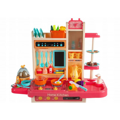 Детская игрушечная кухня 889-162 Home Kitchen  (вода, свет,звук,пар)