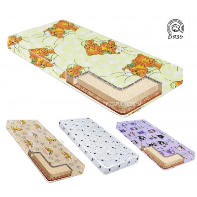 Ортопедичний матрац у дитяче ліжечко  КП 120х60х6 см.