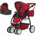 Коляска для ляльок CARRELLO AVANTI 9662 RED