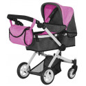 Коляска для кукол CARRELLO 9651B Pink