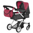 Коляска для кукол CARRELLO 9651B Rose RED