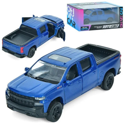 Металева машинка Chevy Silverado Trail Boss AS-3021 , 1:32