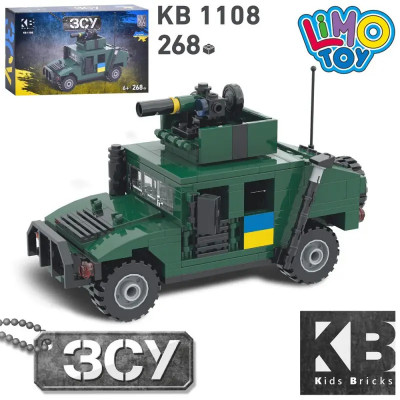 Конструктор ЗСУ KB 1108 (268 деталей)