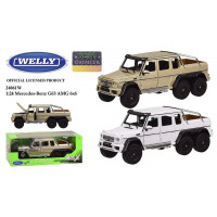 Машинка металева MERCEDES-BENZ G63 AMG 6X6 (24061W)1:24