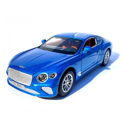 Машинка металева Bentley Continental GT 7571 Блакитна