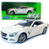 Машинка металева М1:24 mercedes benz sl500, 24041W