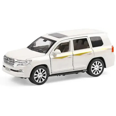 Машинка металева М1:24 Toyota Land Cruiser 7690 Біла