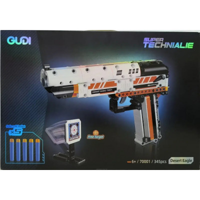 Конструктор пистолет Desert Eagle 70001 (345 детали)