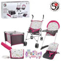 Игровой набор для кукол, коляска, манеж, стульчик T818021
