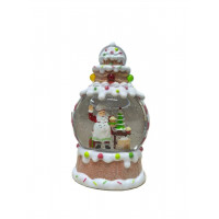 Новогодний музыкальный ночник в виде фонаря