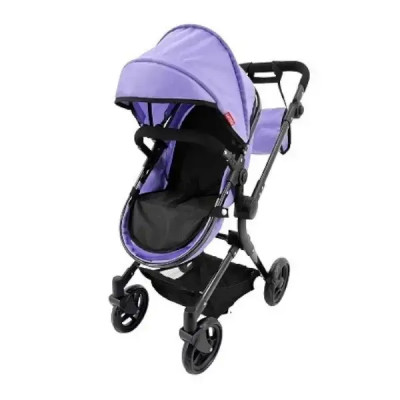 Коляска для ляльки 2в1 CARRELLO ALFA 9707 PURPLE