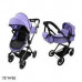Коляска для ляльки 2в1 CARRELLO ALFA 9707 PURPLE