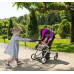 Коляска для ляльок CARRELLO 9651 PURPLE