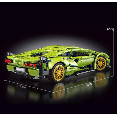 Конструктор - Спорткар Lamborghini Sian, масштаб 1:14 (арт. T2007)