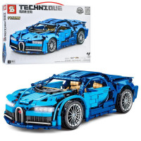 Конструктор – Спорткар Bugatti Chiron, масштаб 1:14 (арт. SY8604)