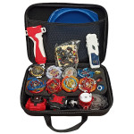 Ігровий набір Бейблейд - 8 дзиги Beyblade, 3 пускові пристрої, арена, сумка (арт. 1688-8B)