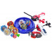 Ігровий набір Бейблейд - 8 дзиги Beyblade, 3 пускові пристрої, арена, сумка (арт. 1688-8B)