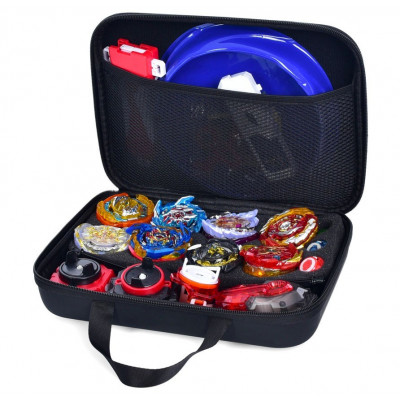 Ігровий набір Бейблейд - 8 дзиги Beyblade, 3 пускові пристрої, арена, сумка (арт. 1688-8B)