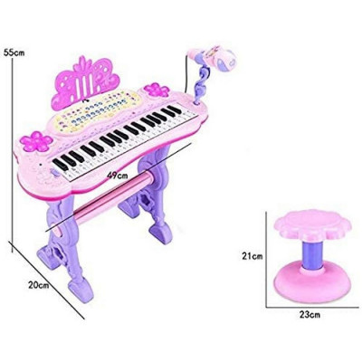 Дитячий Синтезатор на ніжках зі стільцем, МР3 (арт. 6653)