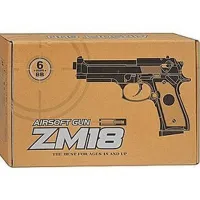 Игрушечный пистолет «Beretta M92», металл/пластик (CYMA ZM18)