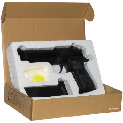 Игрушечный пистолет «Beretta M92», металл/пластик (CYMA ZM18)