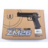 Игрушечный пистолет «Colt Gold Cup», металл/пластик (CYMA ZM26)