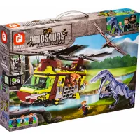 Конструктор Jurassic World - Нападение динозавров на базу (арт. FC3722)