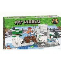 Конструктор "My world - Minecraft - Зимняя рыбалка" (арт. 10960)