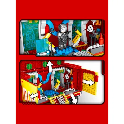 Конструктор-Грузовик Железного человека (арт. MG330 BT) Marvel Super Heroes- Iron Man 845 деталей 4 минифигурки
