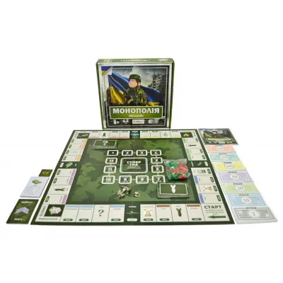 Настольная игра Монополия Военная - Украинская версия (арт. 79610)