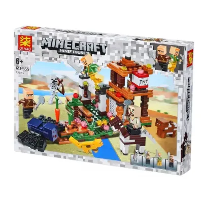 Конструктор My world - Minecraft - Битва на крепости (Qi Hao 123-555) Конструктор My world - Minecraft - Битва на крепости (Qi Hao 123-555)
